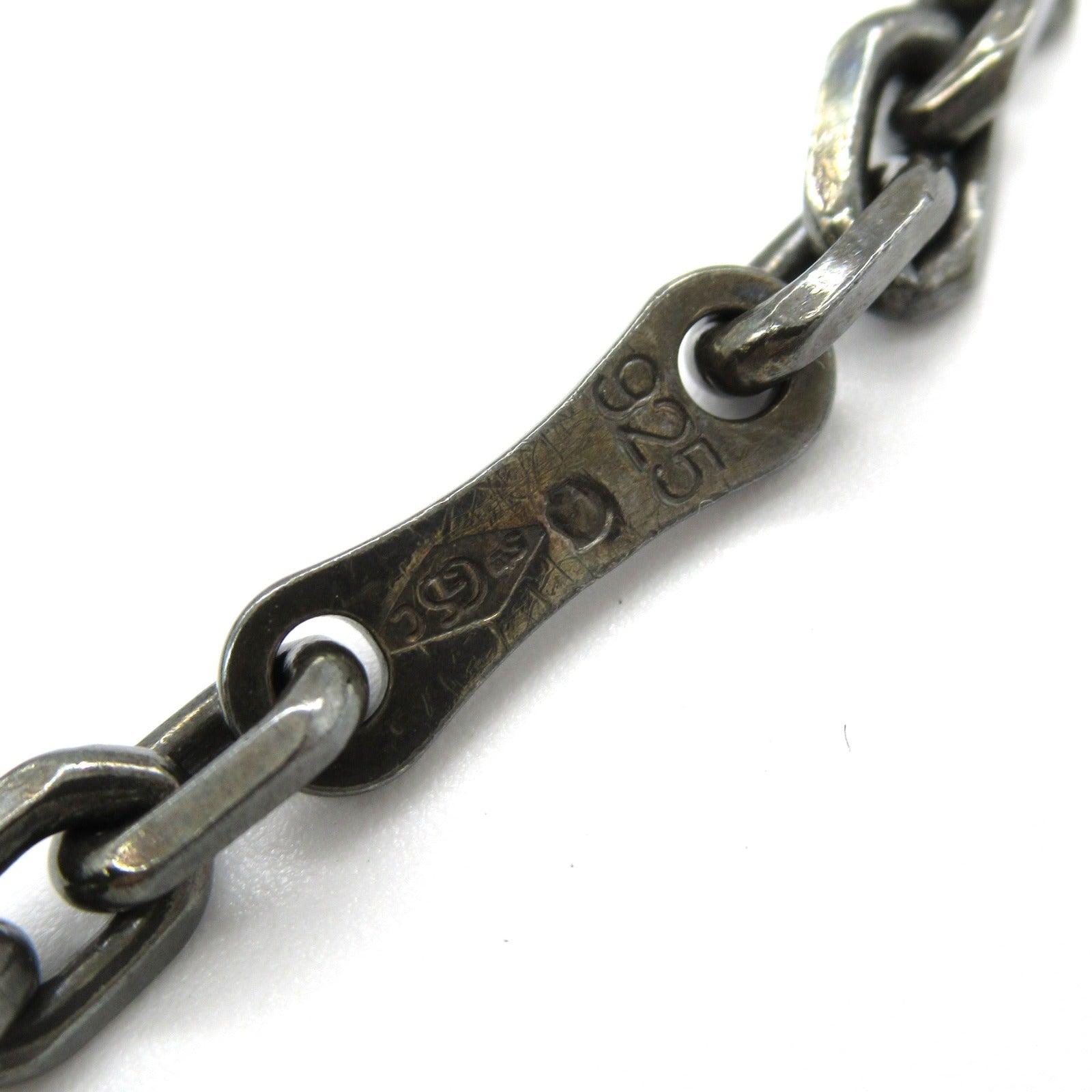 Hermes Togo Leather Silver Key Holder Charm