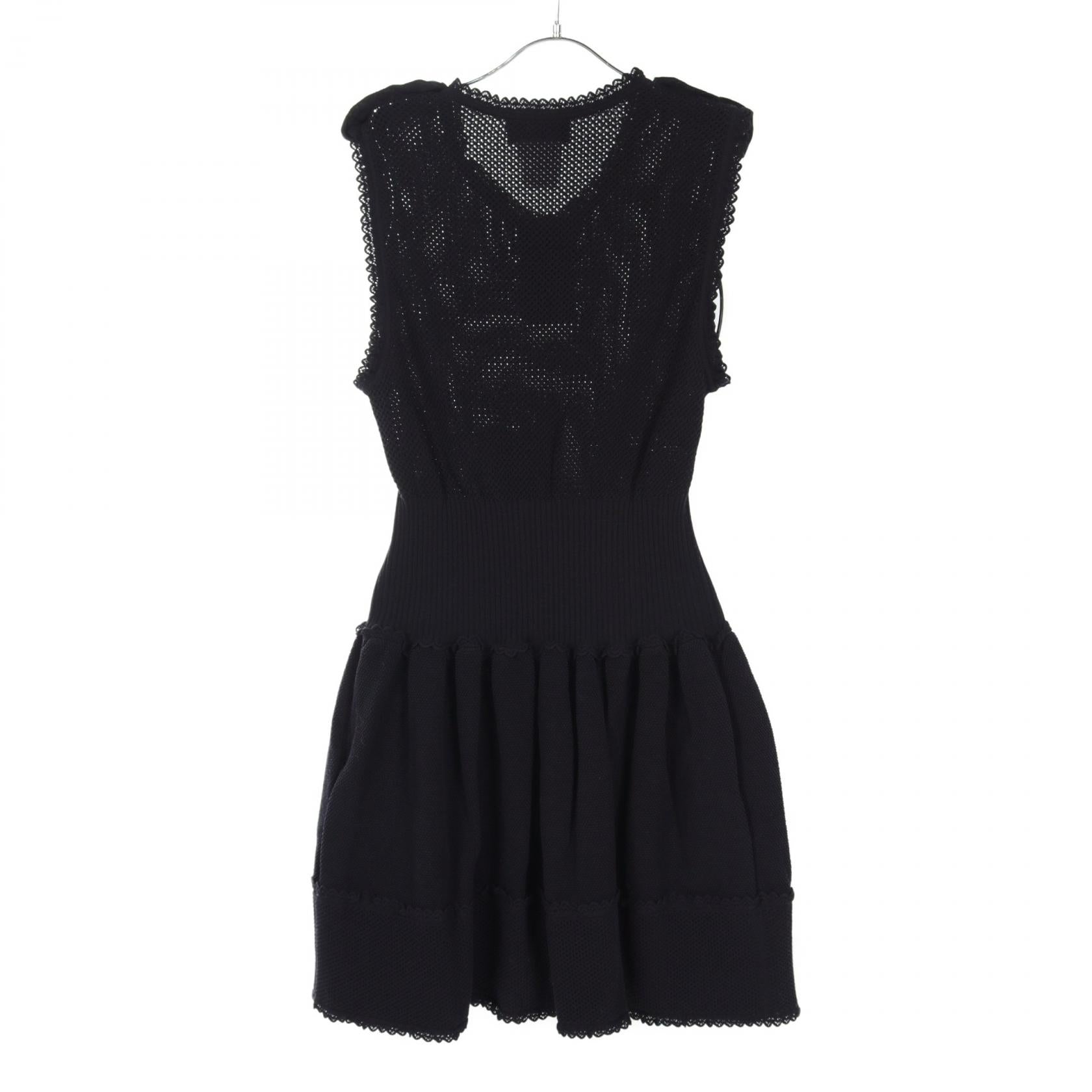 Chanel Cotton Dress Navy P53709K07001