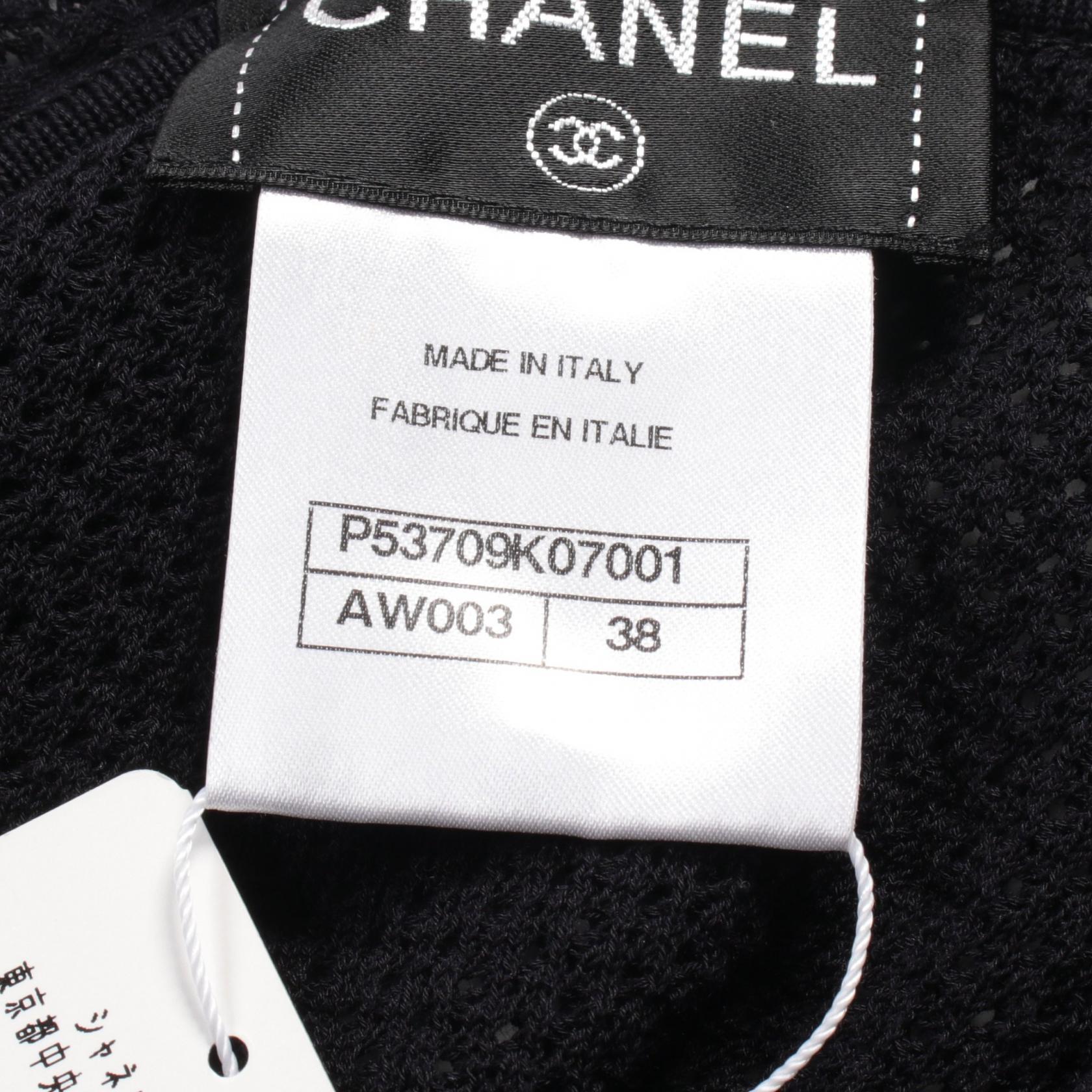 Chanel Cotton Dress Navy P53709K07001