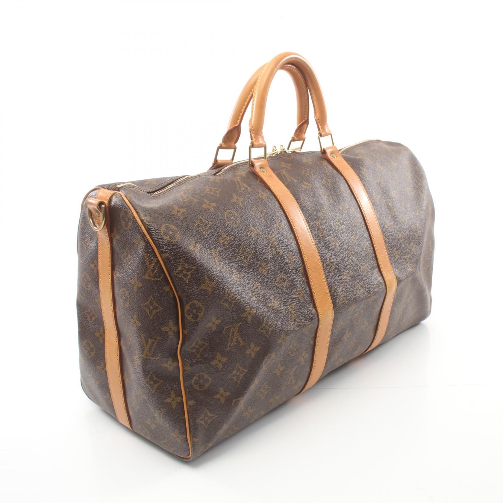 Louis Vuitton Monogram Keepall Bandouliere 50 Bag