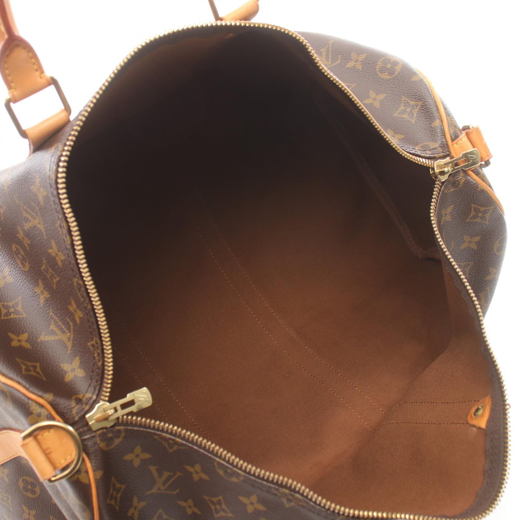 Louis Vuitton Monogram Keepall Bandouliere 50 Bag