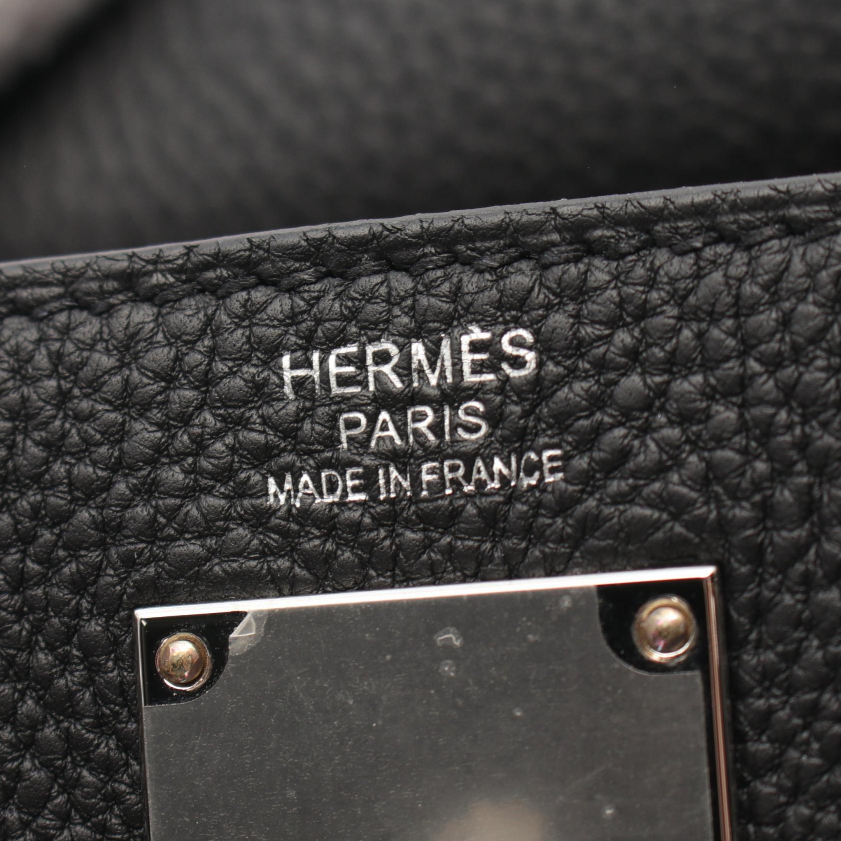 Hermes Kelly Accardo PM Waist Bag Black