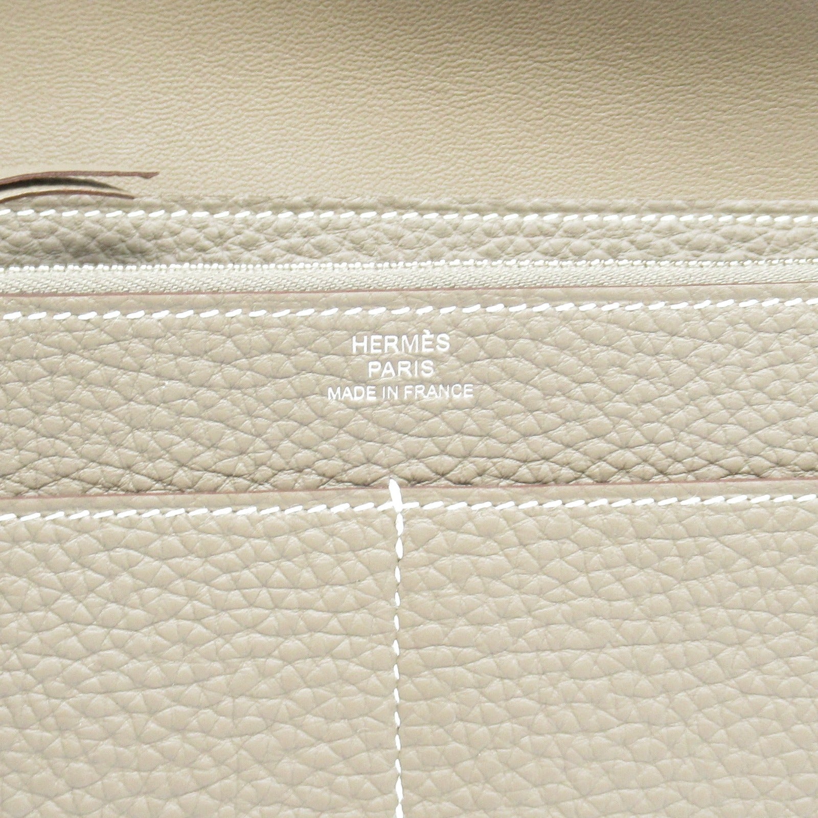 Hermes Dogon GM Leather Long Wallet