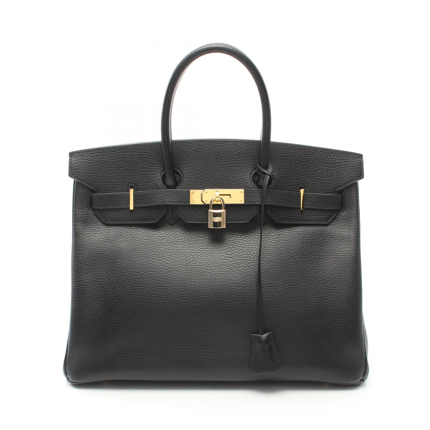 Hermes Birkin 35 Handbag Black