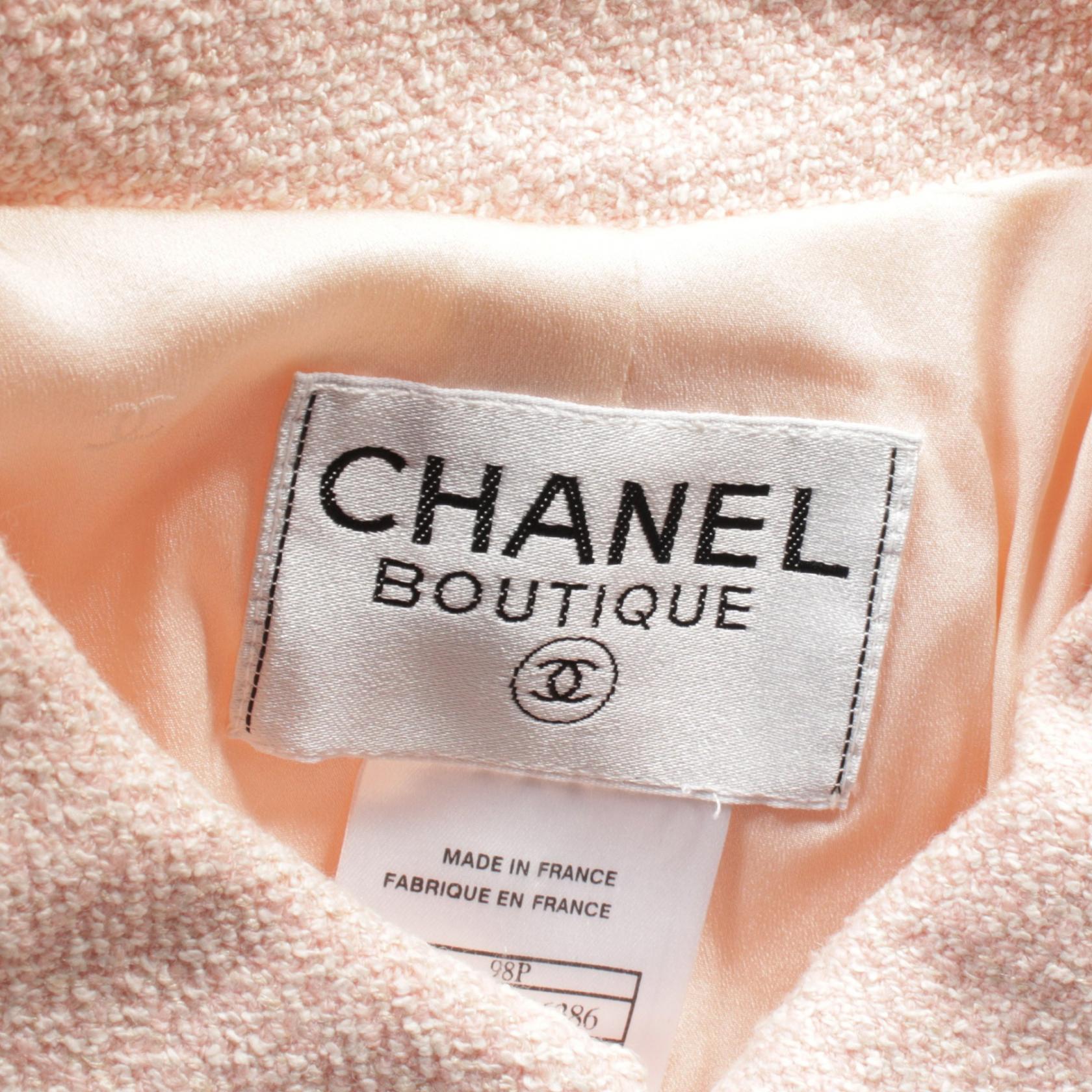 Chanel Wool Silk Cotton Coat