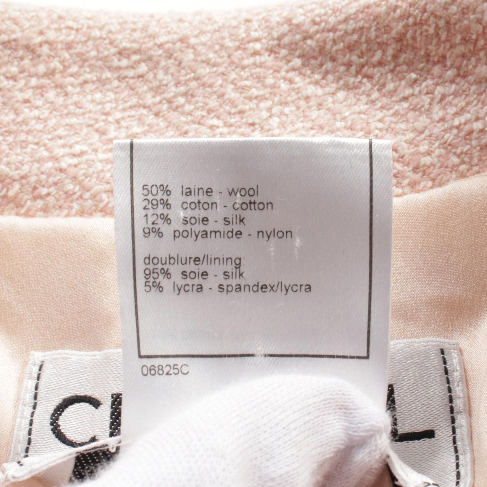 Chanel Wool Silk Cotton Coat