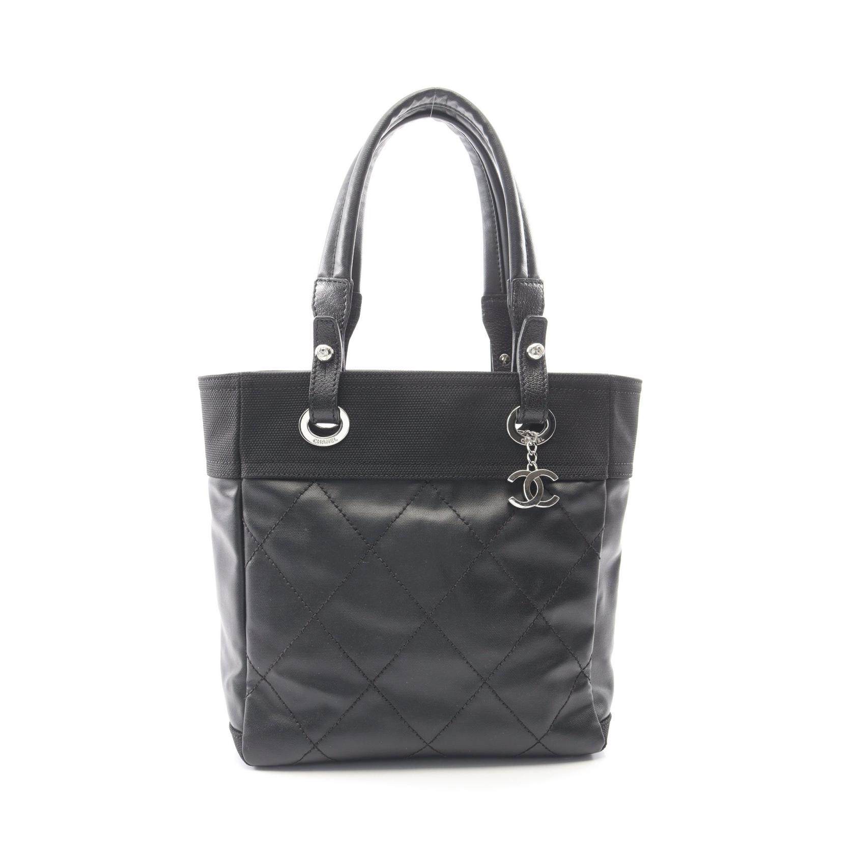 CHANEL Paris-Biarritz Coated Canvas Tote Bag