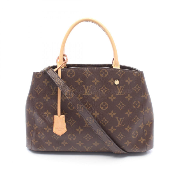 Louis Vuitton Montaigne MM Monogram Coated Canvas Handbag