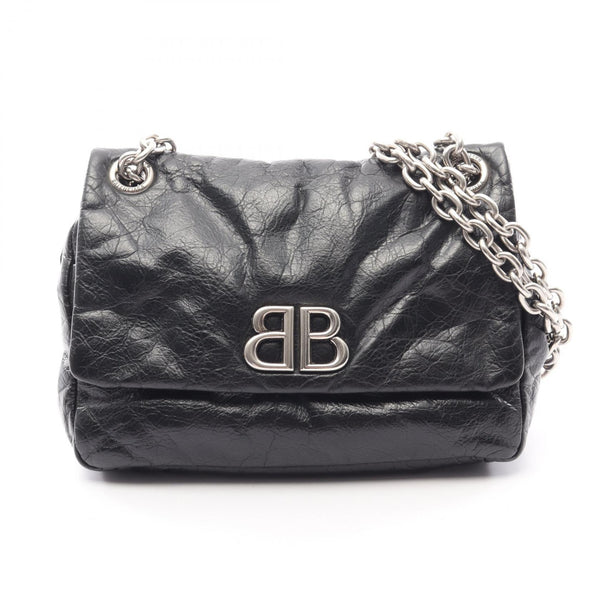 Balenciaga MONACO Leather Shoulder Bag