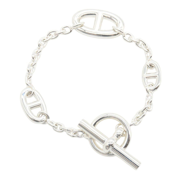 Hermes Chaine dAncre Farandole Silver Bracelet