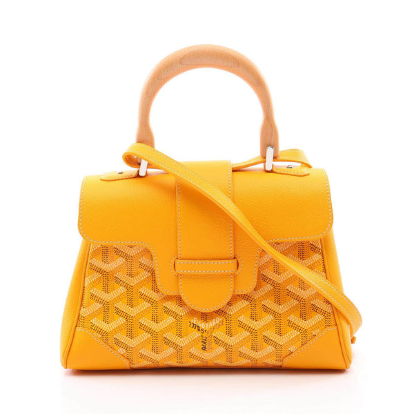 Goyard Saigon Mini Coated Canvas 2way Bag