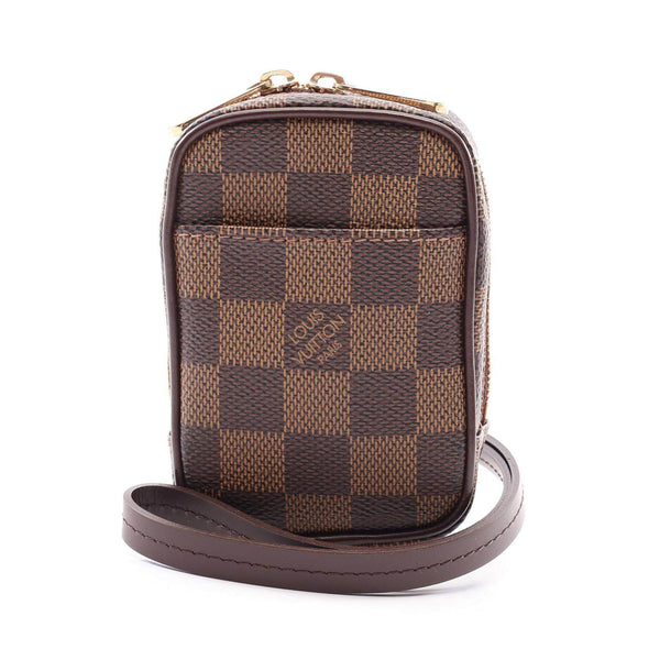 Louis Vuitton Etui Okapi PM Damier Leather PVC Pouch