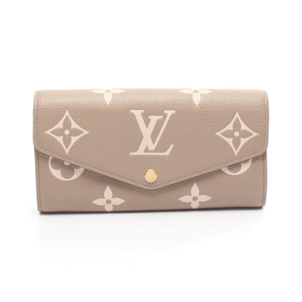 Louis Vuitton Portefeuille Sarah Monogram Empreinte Long Wallet