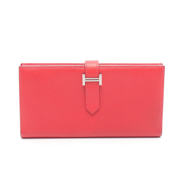 HERMES Bearn Souffle Long Wallet