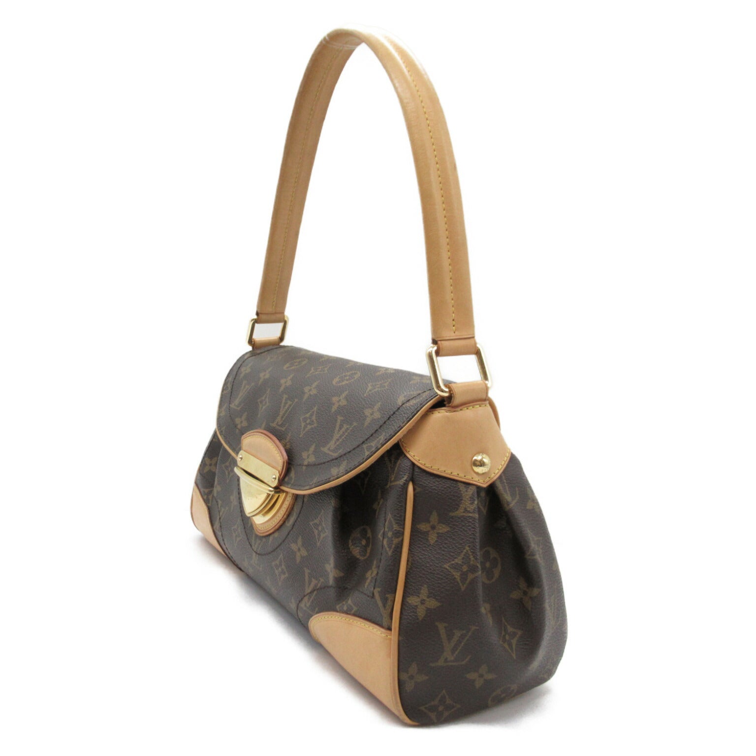 Louis Vuitton Beverly MM Shoulder Bag Monogram Brown