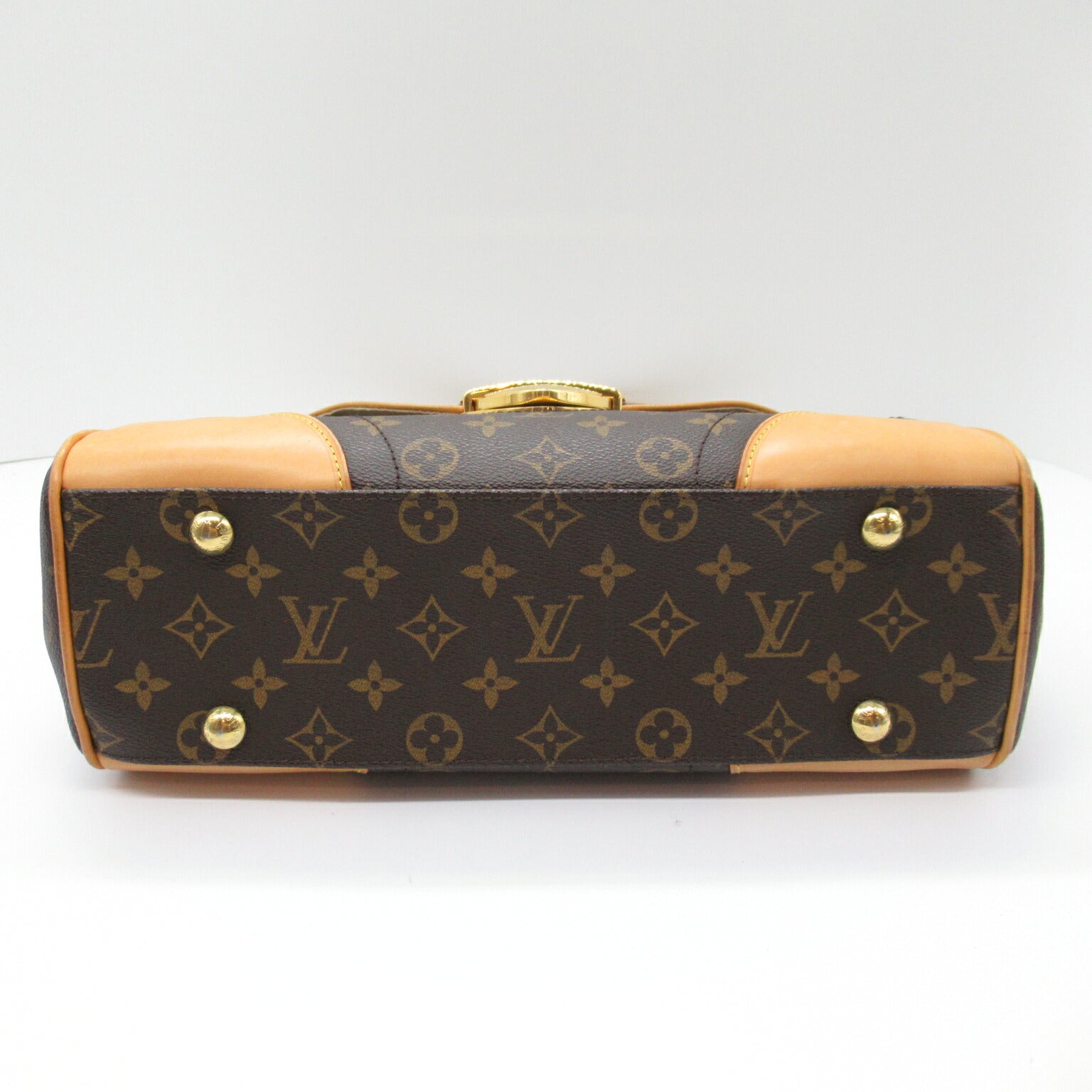 Louis Vuitton Beverly MM Shoulder Bag Monogram Brown