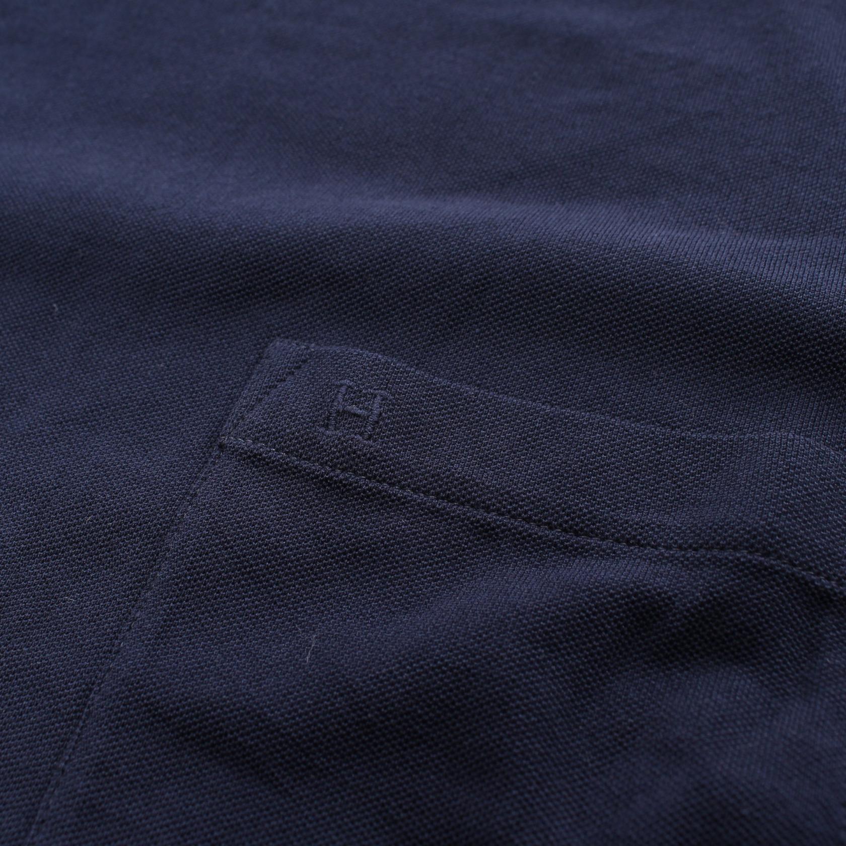 Hermes Cotton T-Shirt Navy