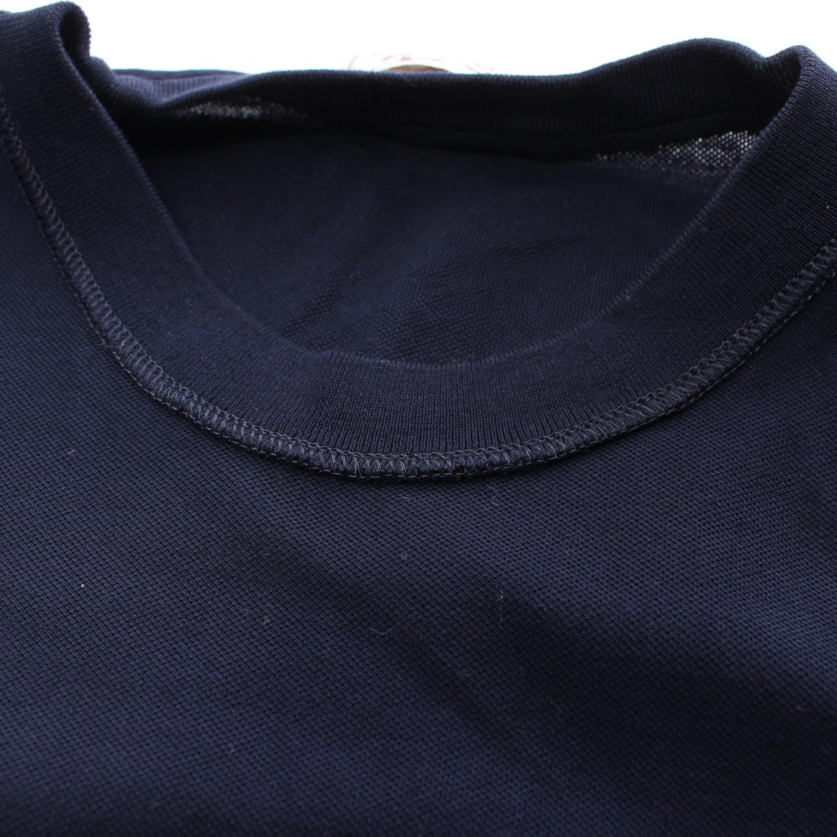 Hermes Cotton T-Shirt Navy