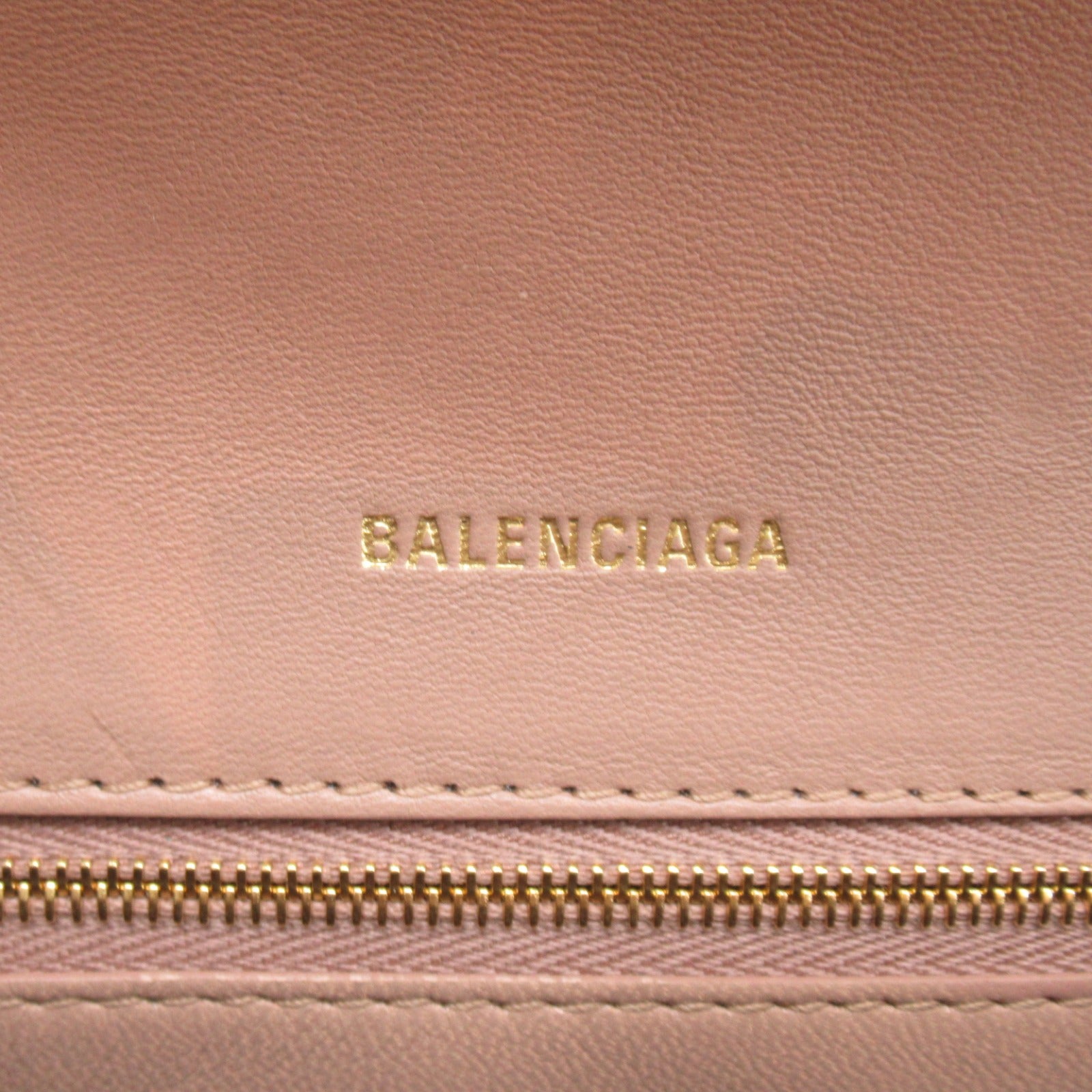 Balenciaga Hourglass Small Leather Shoulder Bag