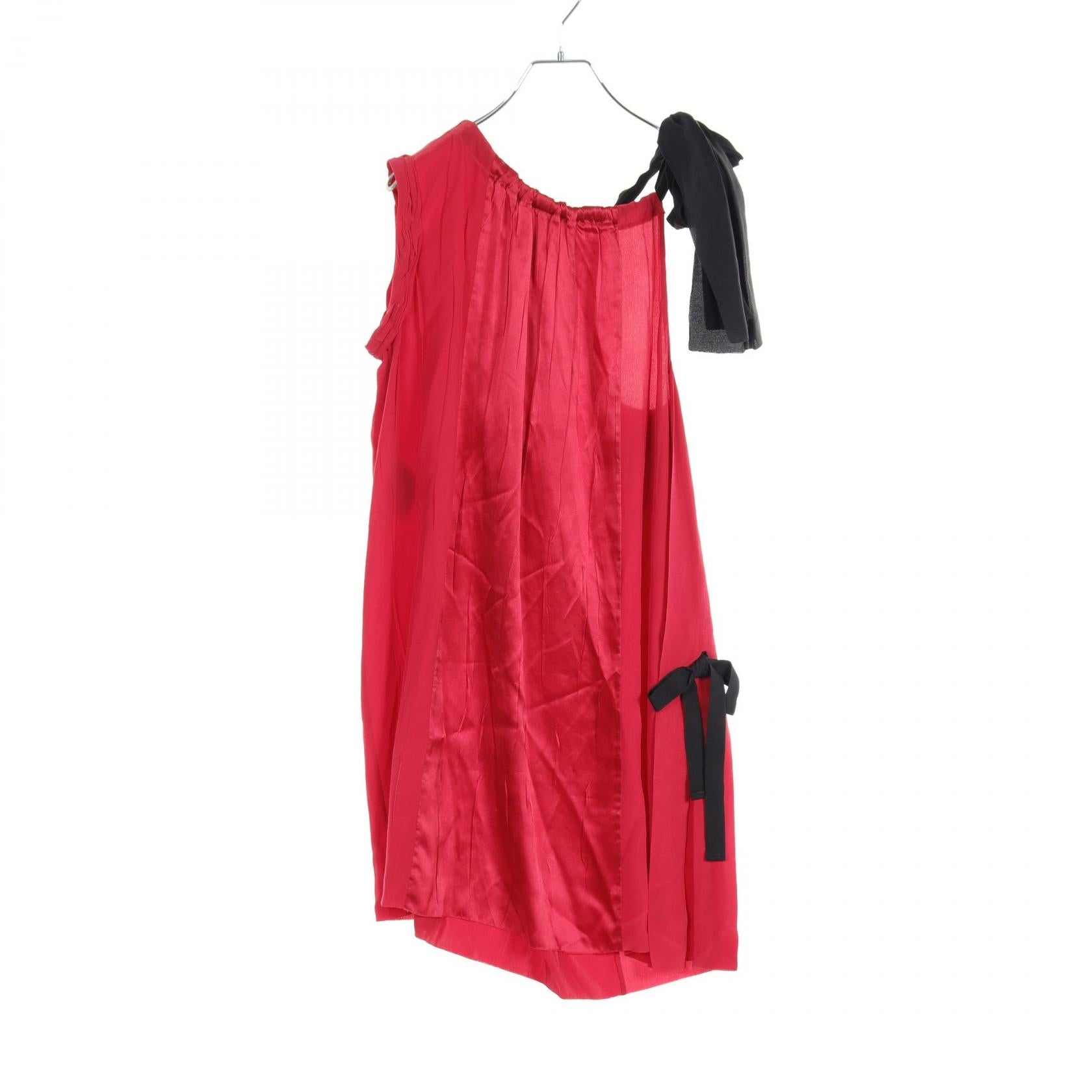 Prada Silk Dress Red/Black