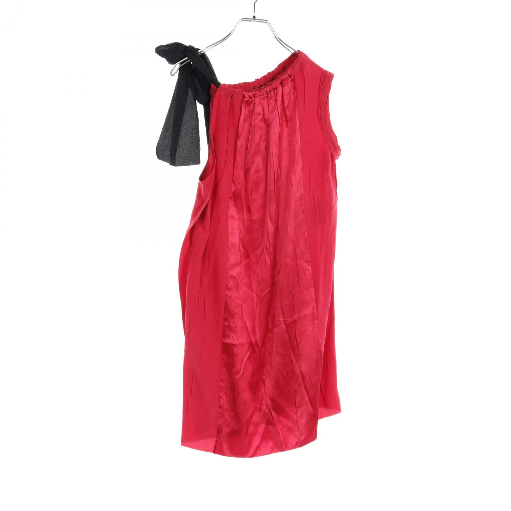 Prada Silk Dress Red/Black