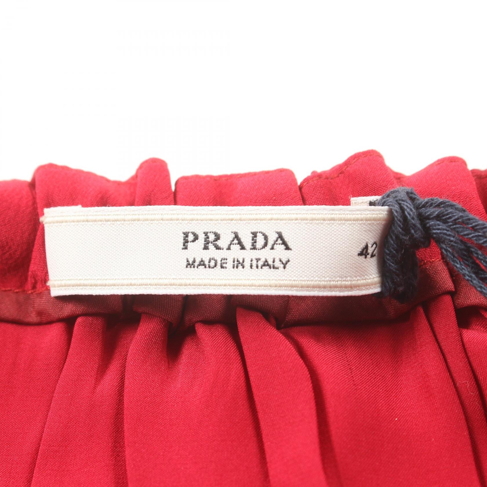 Prada Silk Dress Red/Black