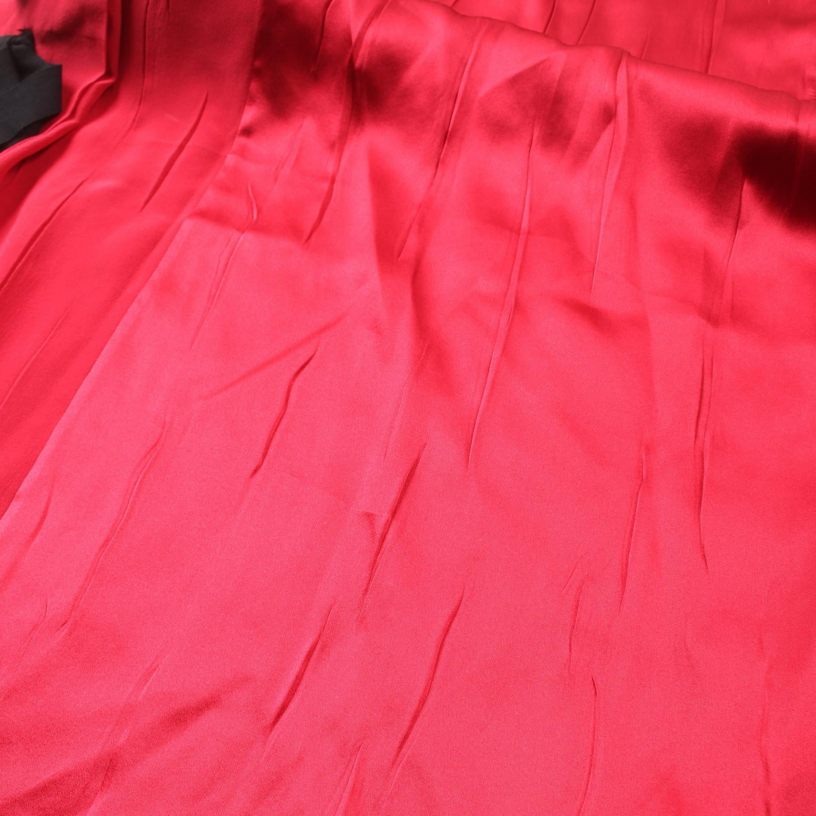 Prada Silk Dress Red/Black