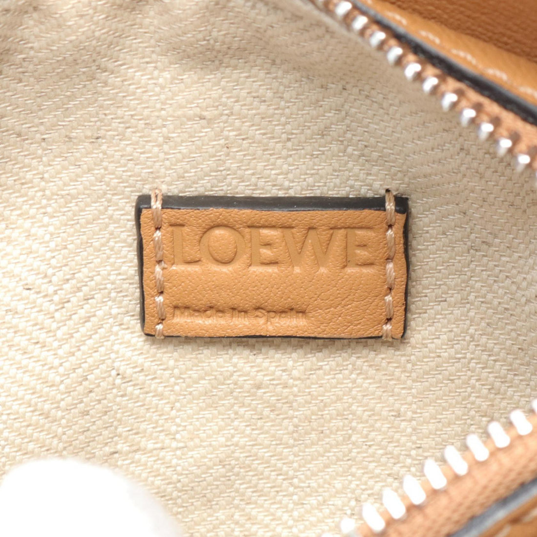 Loewe Puzzle Bag Nano Leather Handbag A510U98X01 in Great Condition