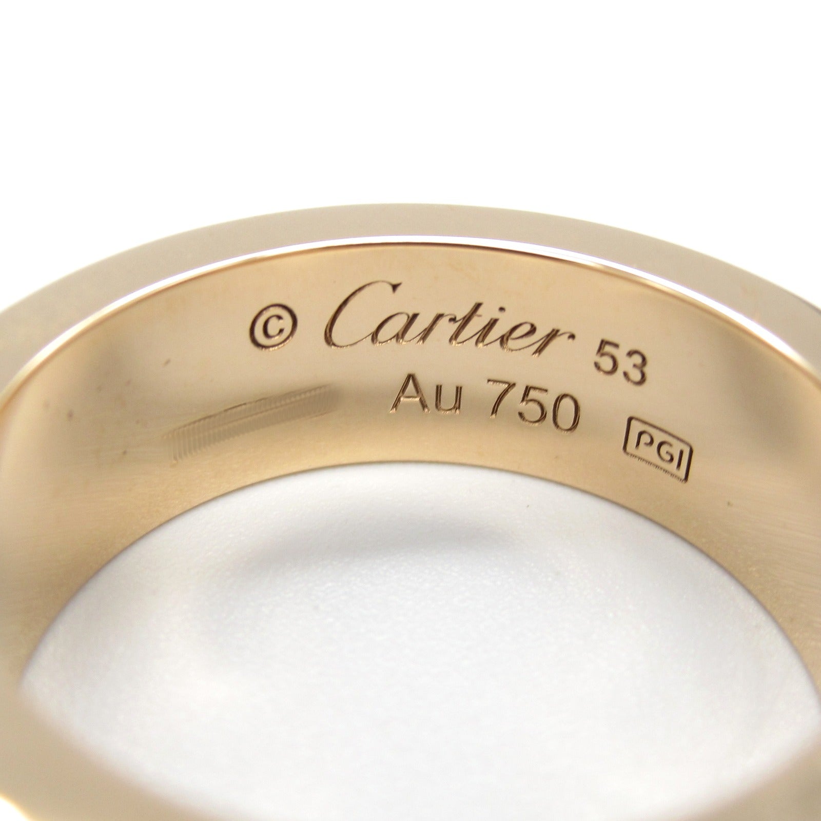 Cartier Love Ring Diamond K18PG Pink Gold