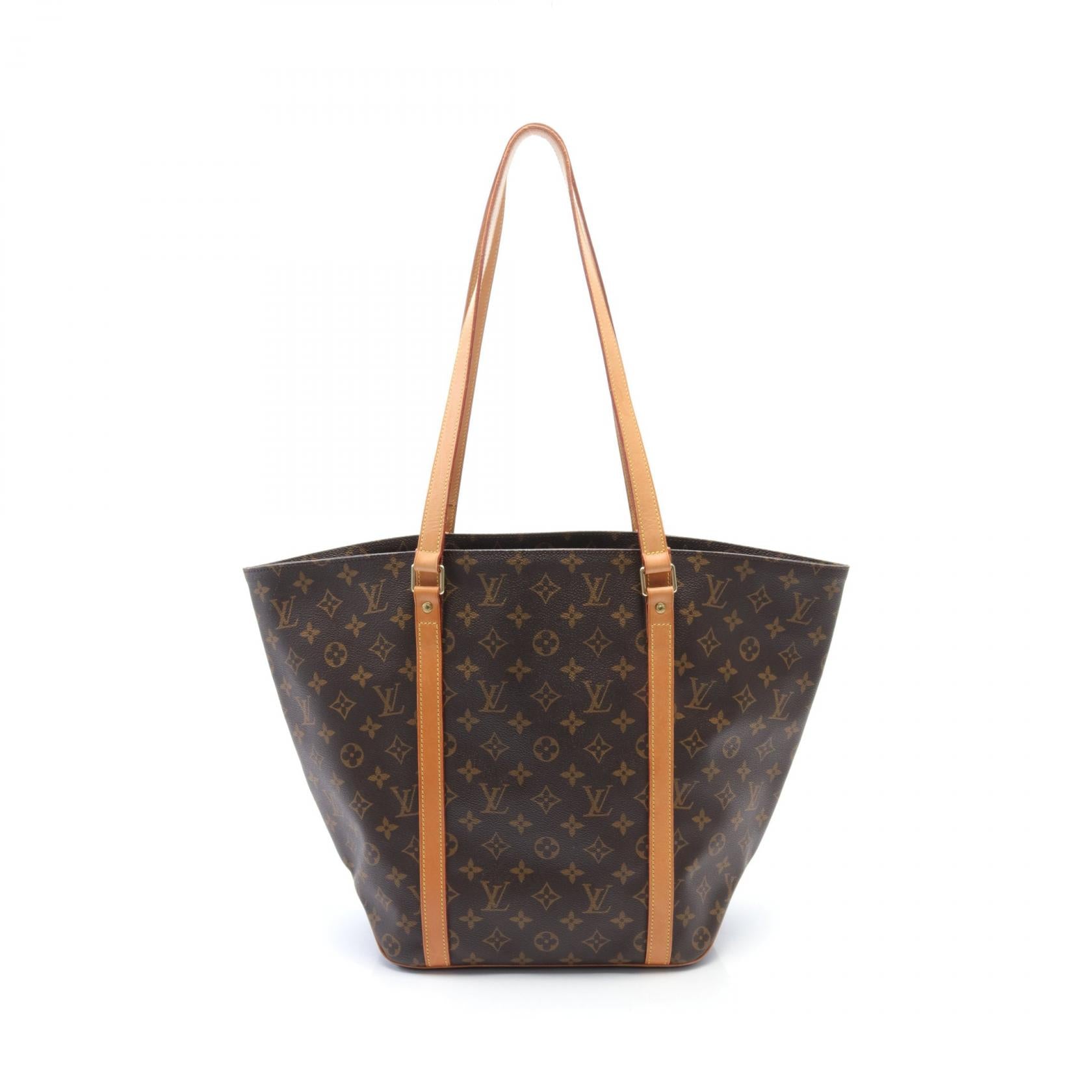 Louis Vuitton Monogram Sac Shopping Tote  Canvas Tote Bag M51108 in Very Good Condition