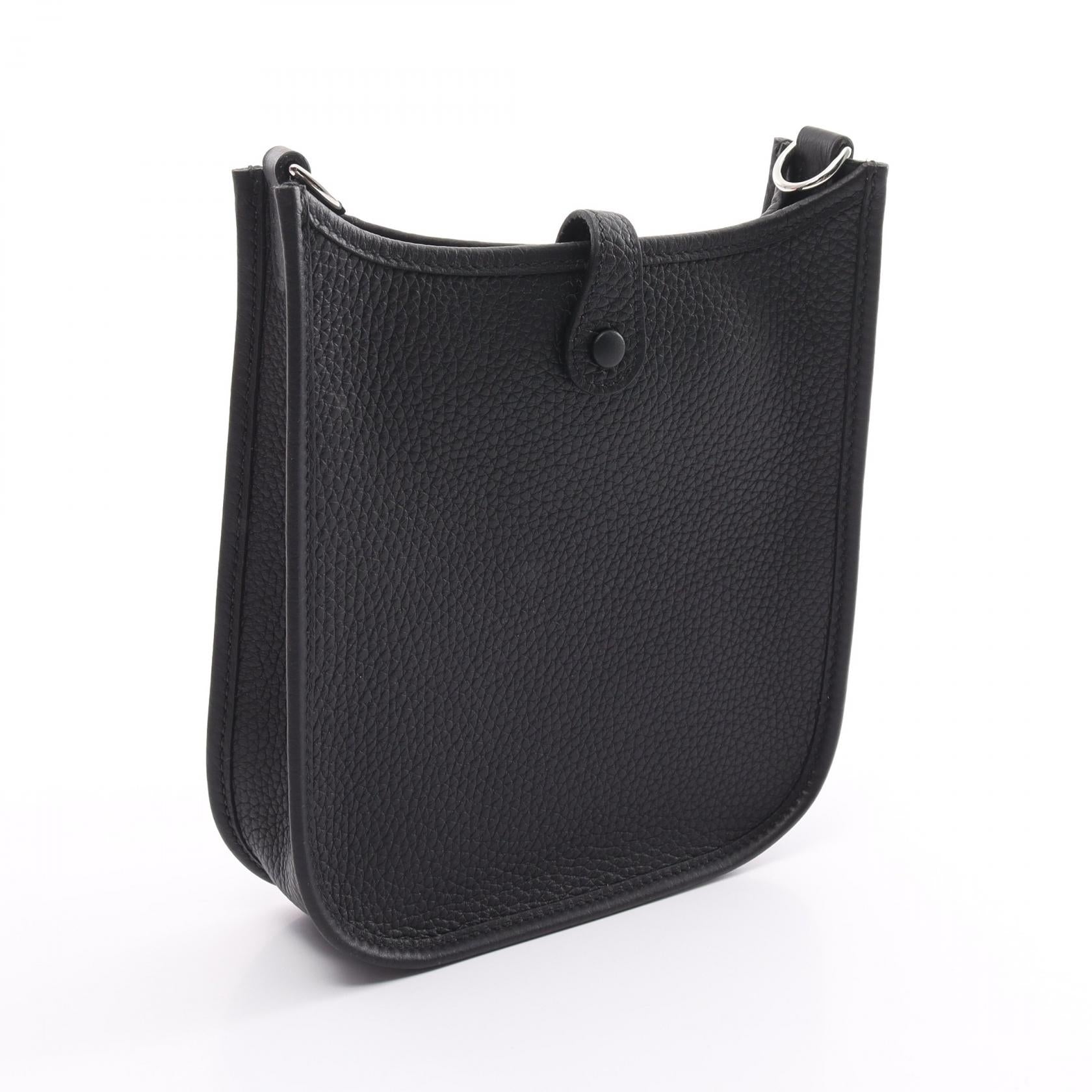 Hermes Evelyne TPM Amazon Shoulder Bag Black