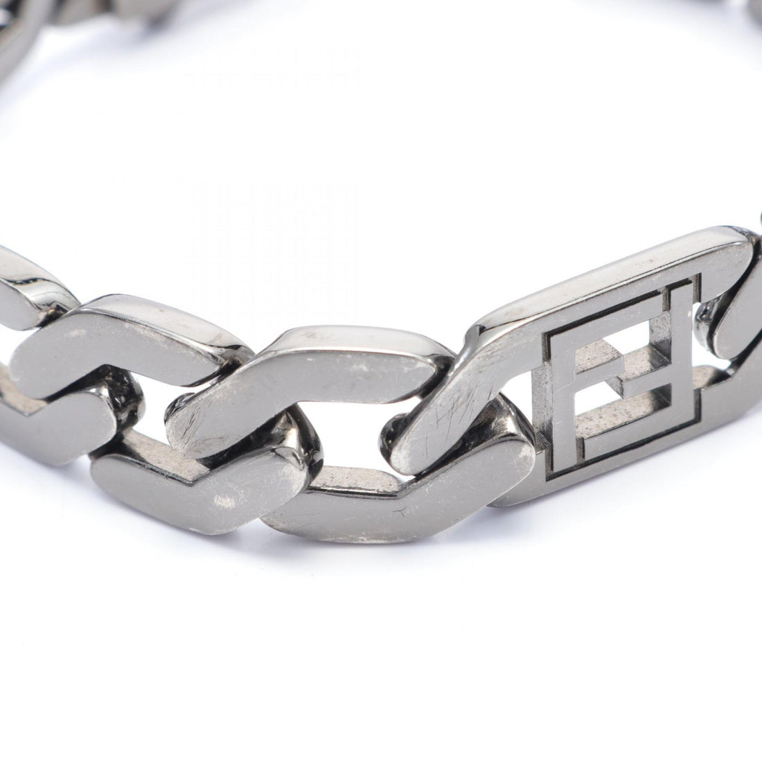 Fendi Forever Fendi Chain Bracelet  Metal Bracelet 7AJ260B08 in Good Condition