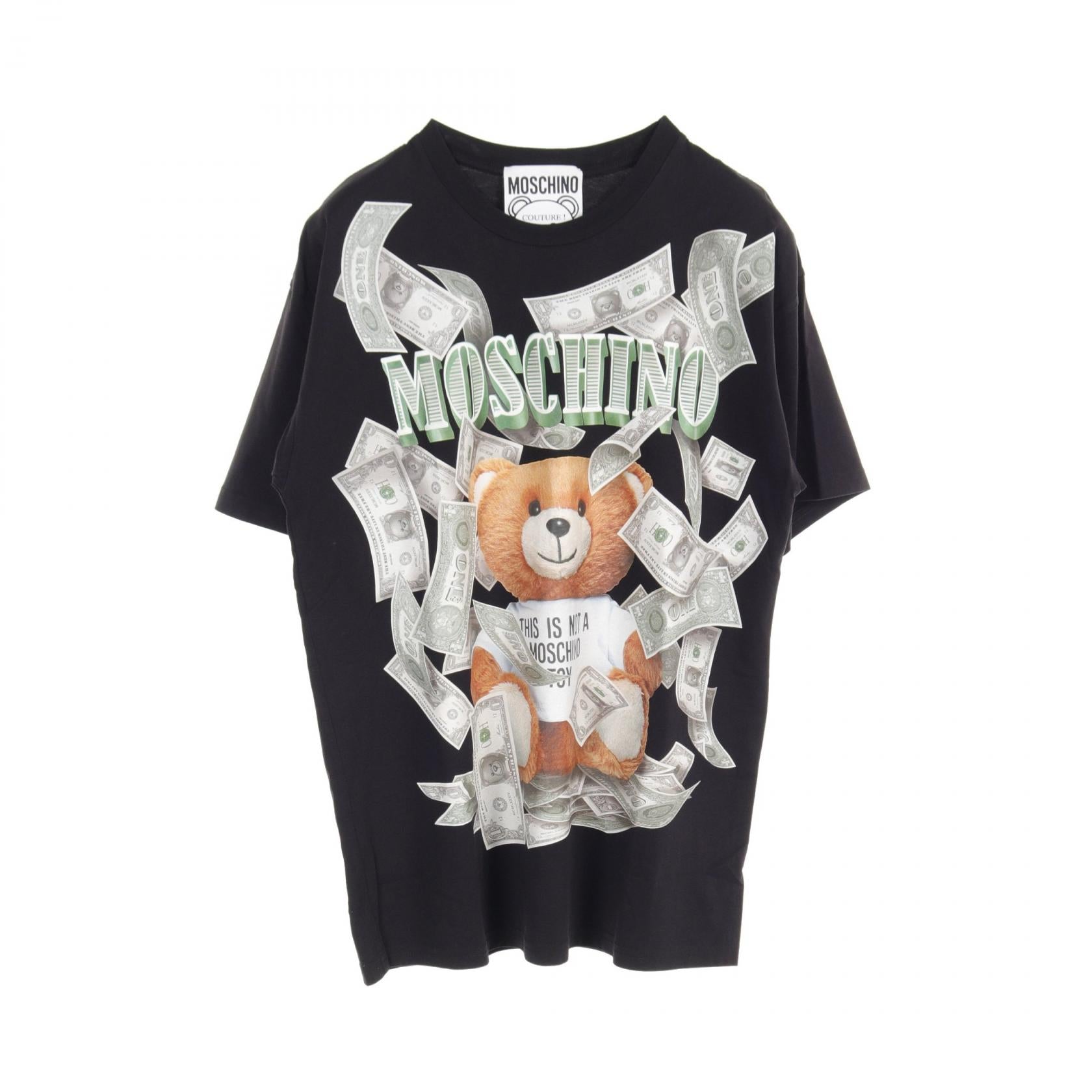 Moschino Teddy Bear Cotton Top Black