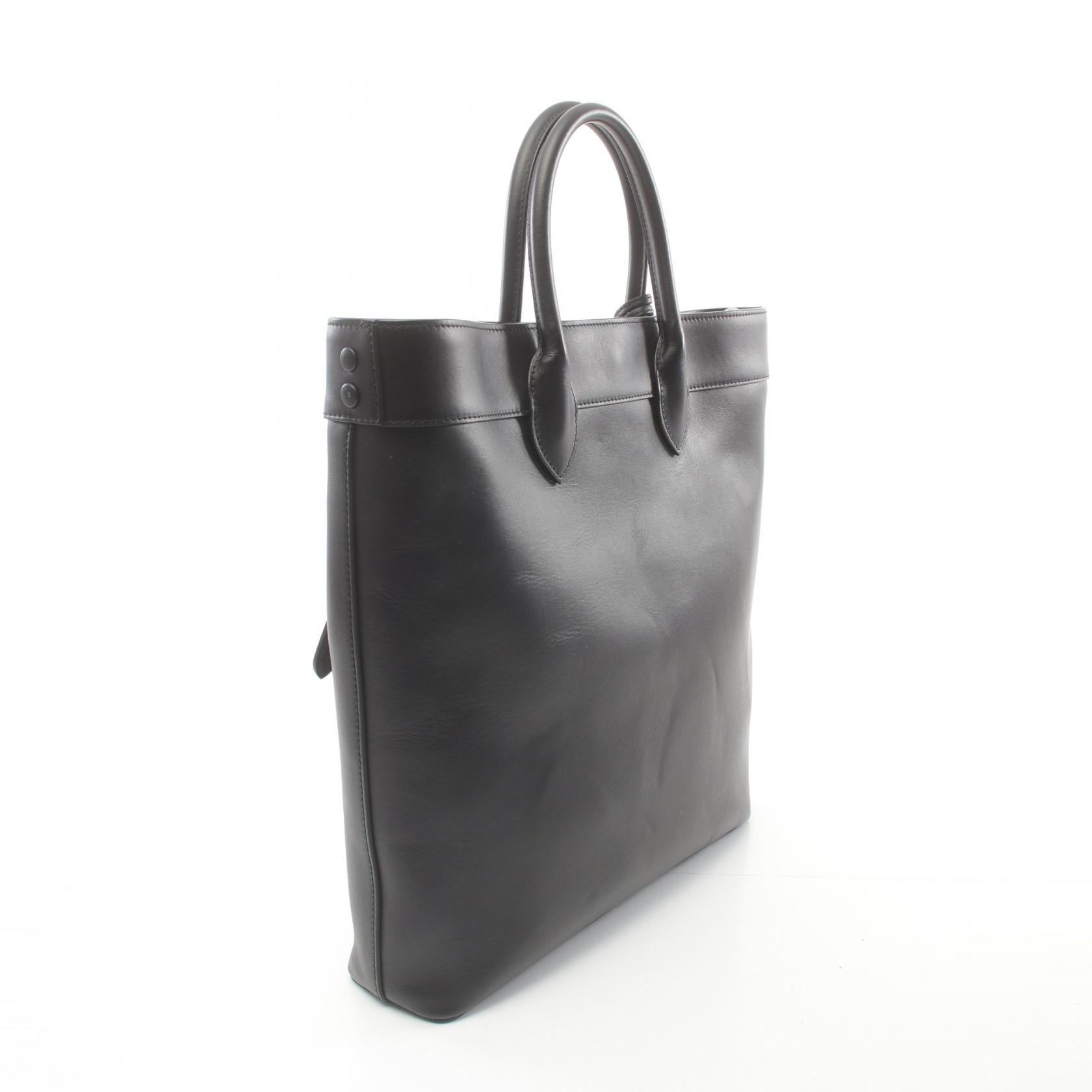 Burberry Leather Tote Bag Black