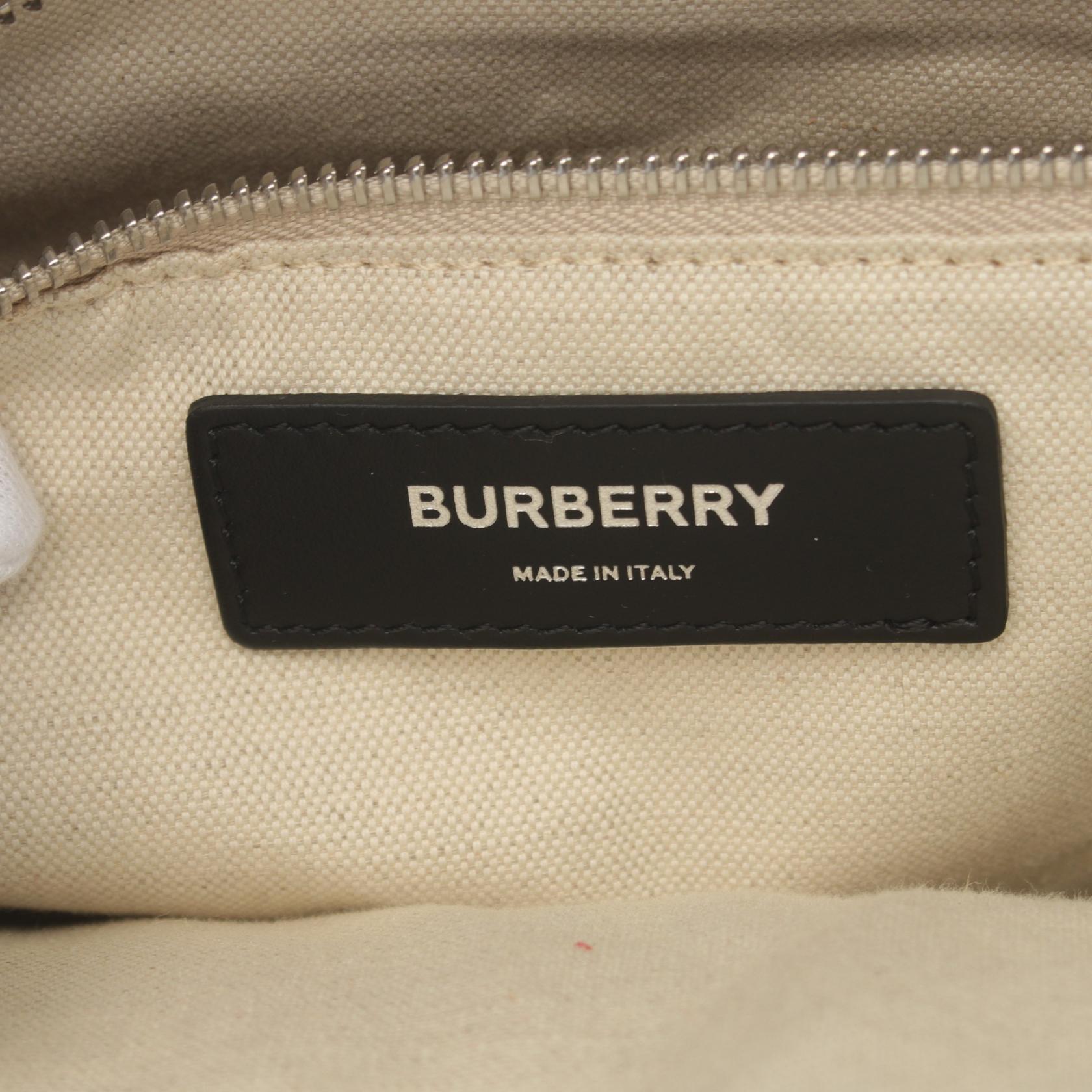 Burberry Leather Tote Bag Black