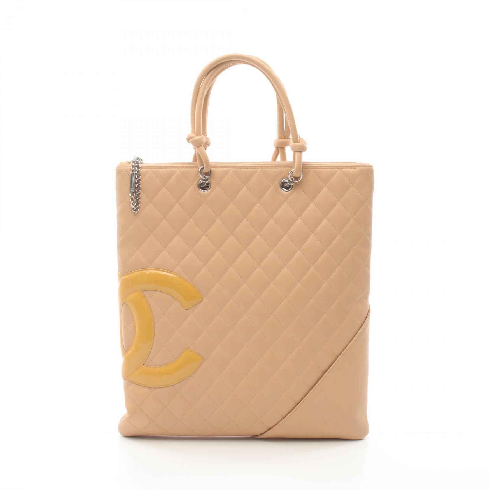 Chanel Cambon Line Flat Tote Bag Leather A28126