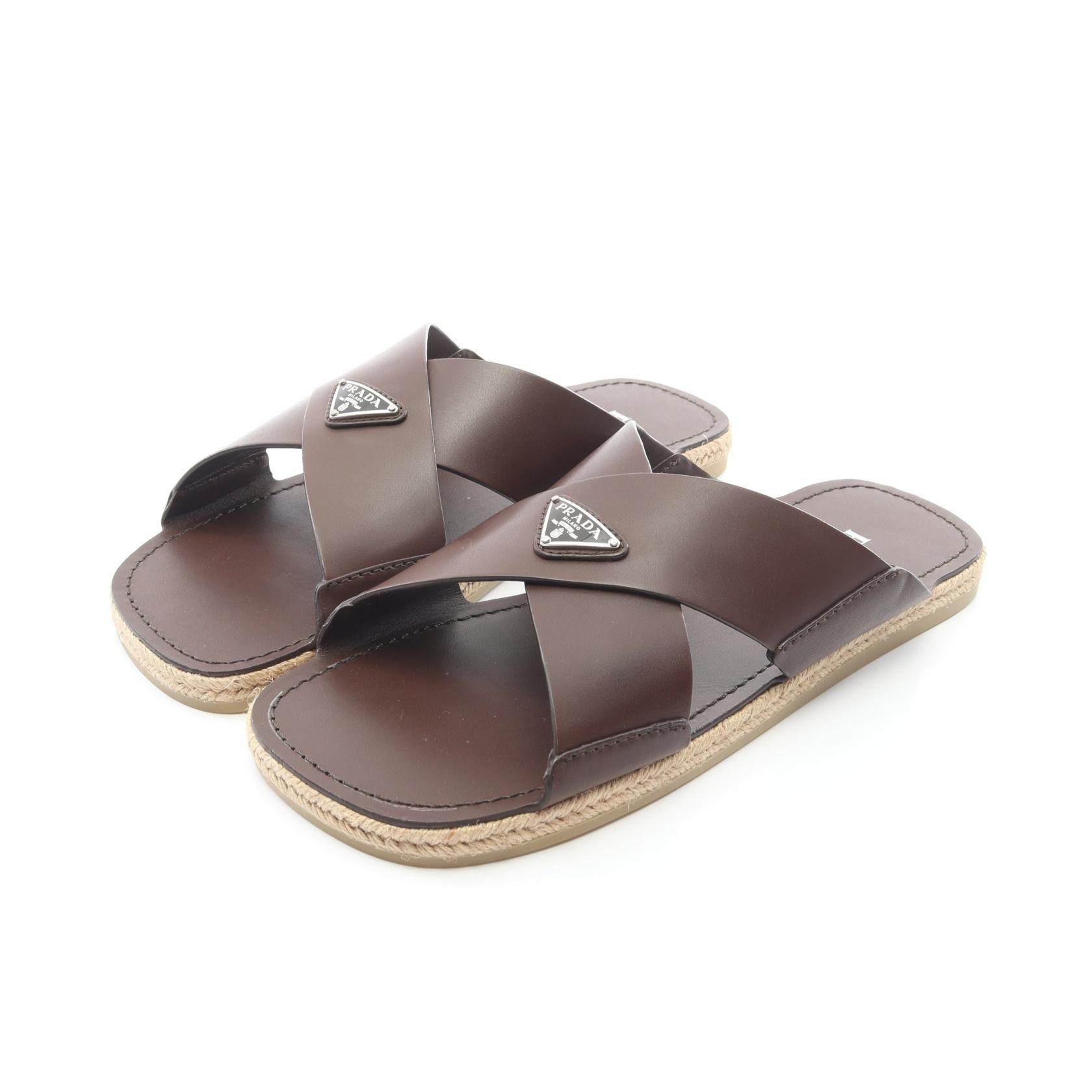 Prada Leather Sandals