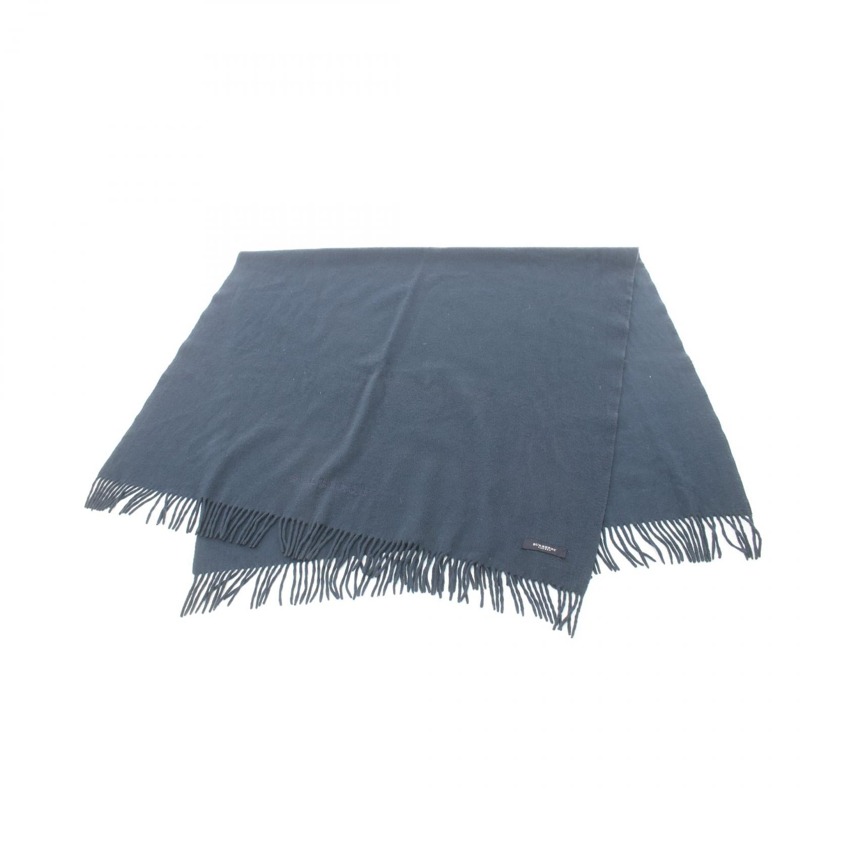 Burberry Cashmere Scarf Navy