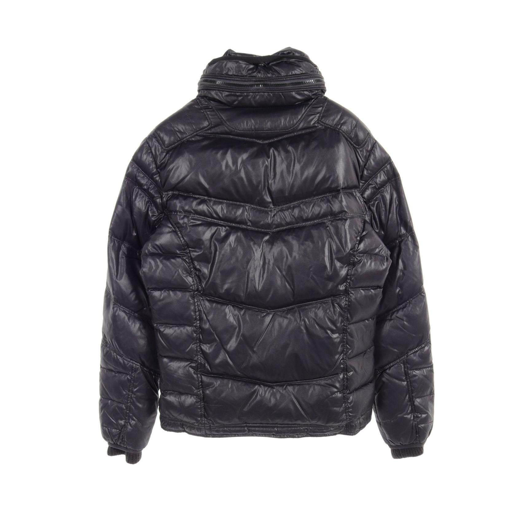 DIESEL Nylon Down Jacket Black Men