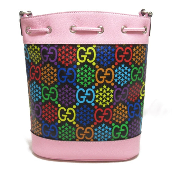 Gucci GG Psychedelic Bucket Bag  Canvas Crossbody Bag 598149.0 in Excellent condition