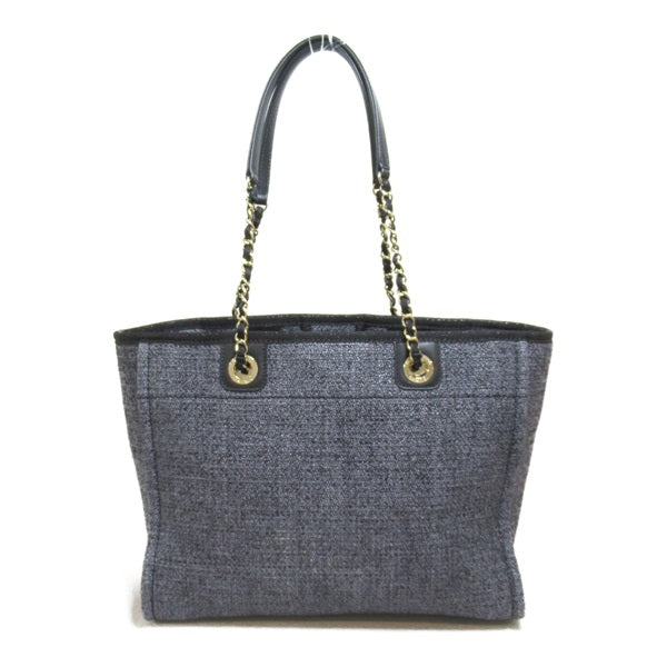Tweed Deauville Chain Tote Bag