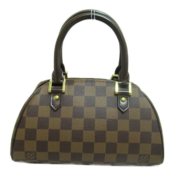 Louis Vuitton Damier Ebene Rivera Mini Canvas Handbag N41436 in Excellent condition