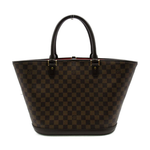 Louis Vuitton Damier Ebene Manosque GM with Pouch Canvas Tote Bag N51120 in Excellent Condition