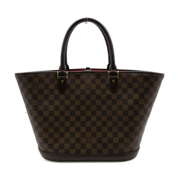 Louis Vuitton Damier Ebene Manosque GM with Pouch Canvas Tote Bag N51120 in Excellent condition