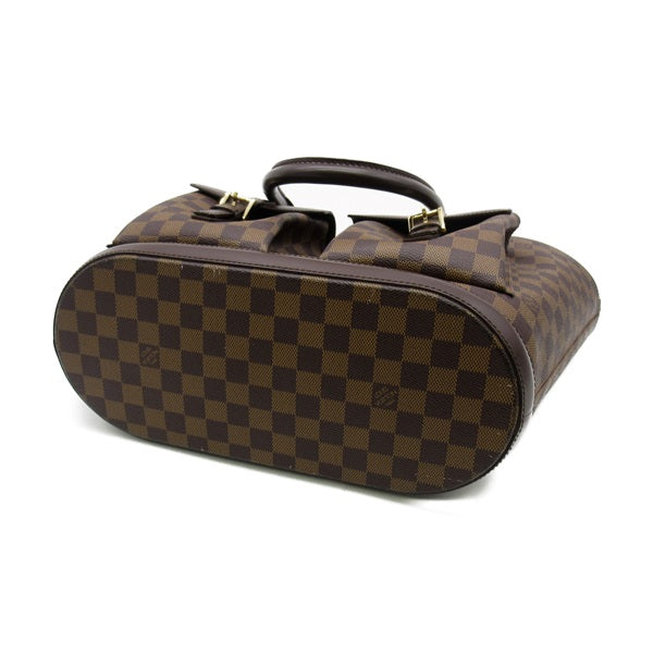 Louis Vuitton Damier Ebene Manosque GM with Pouch Canvas Tote Bag N51120 in Excellent Condition