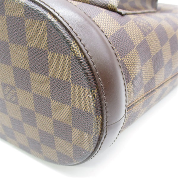 Louis Vuitton Damier Ebene Manosque GM with Pouch Canvas Tote Bag N51120 in Excellent Condition