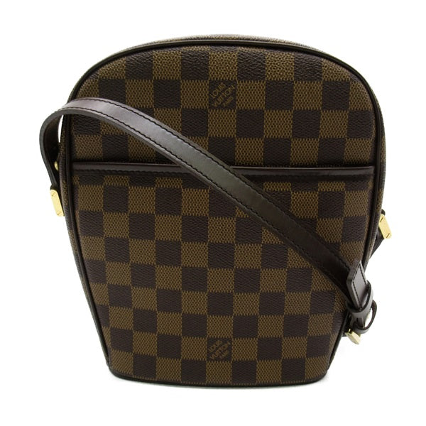 Louis Vuitton Damier Ebene Ipanema PM Canvas Crossbody Bag N51294 in Very Good Condition