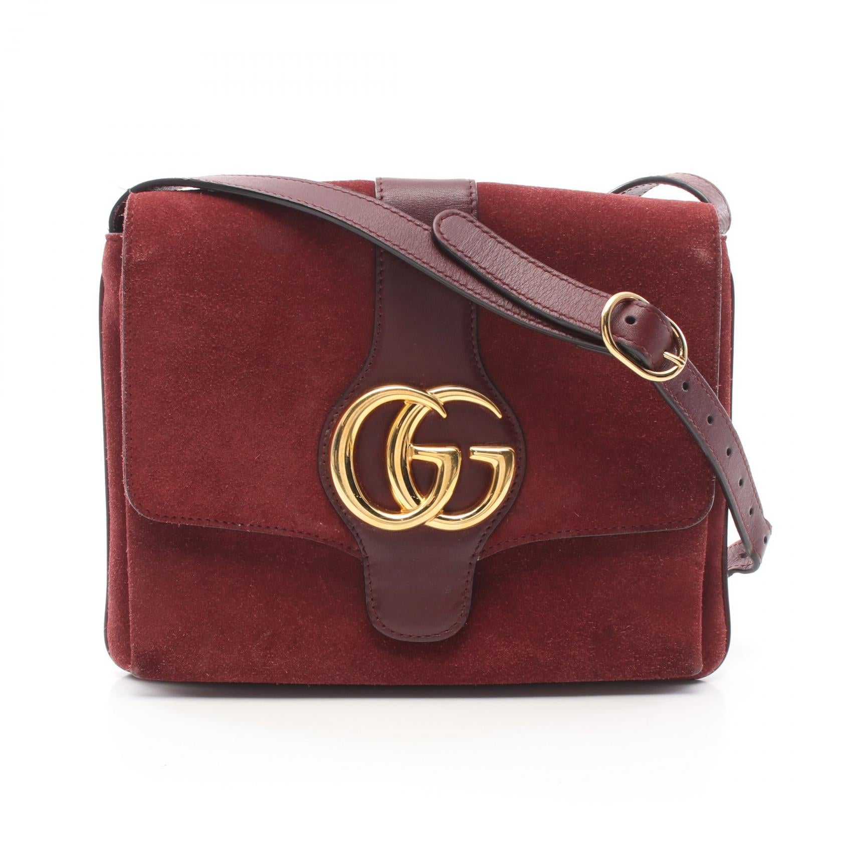 Gucci Arli Shoulder Bag Suede Shoulder Bag 550126 in Good Condition