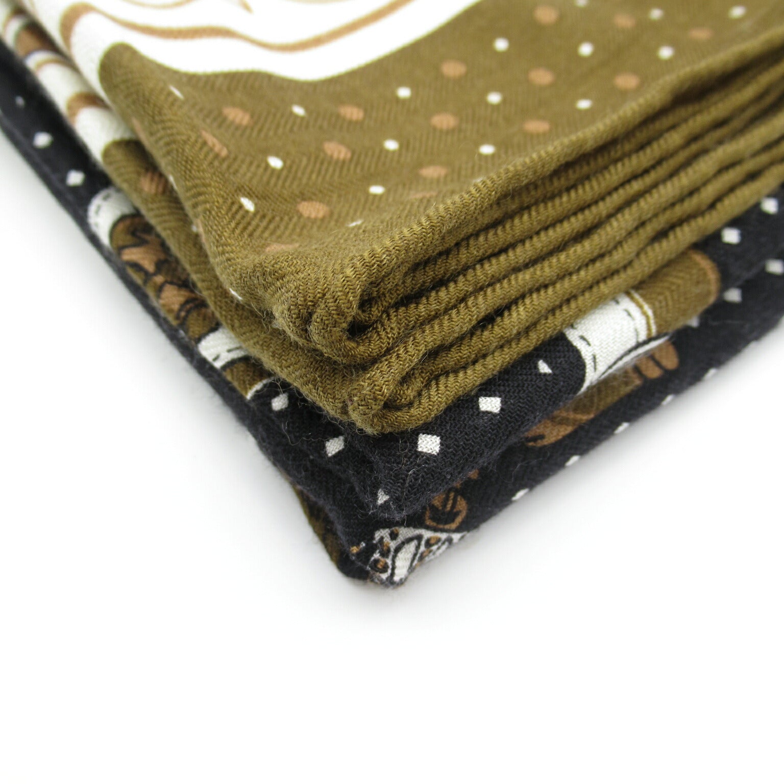 Hermes Cashmere Scarf Khaki