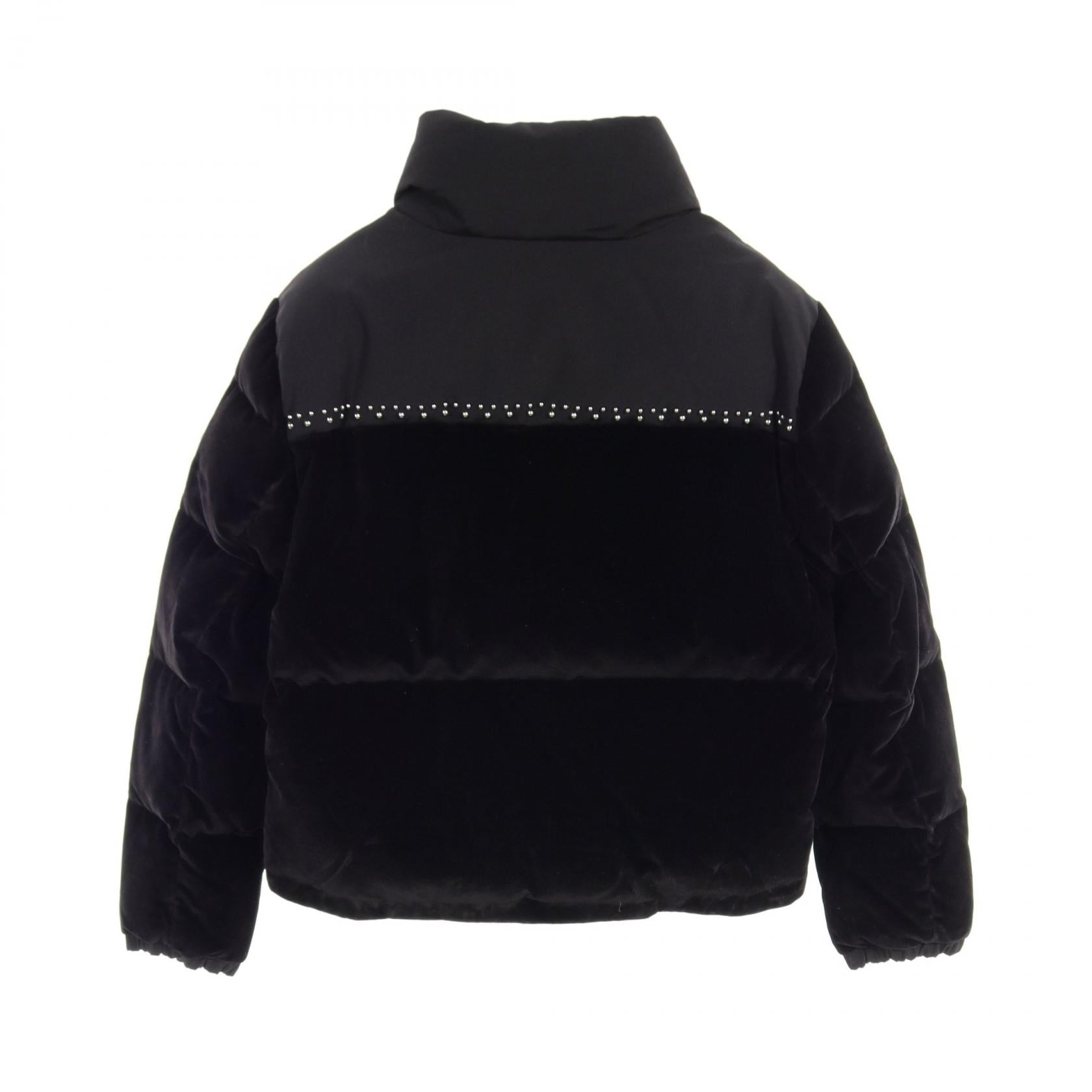 Moncler Girotte Down Jacket Cotton/Polyester Black